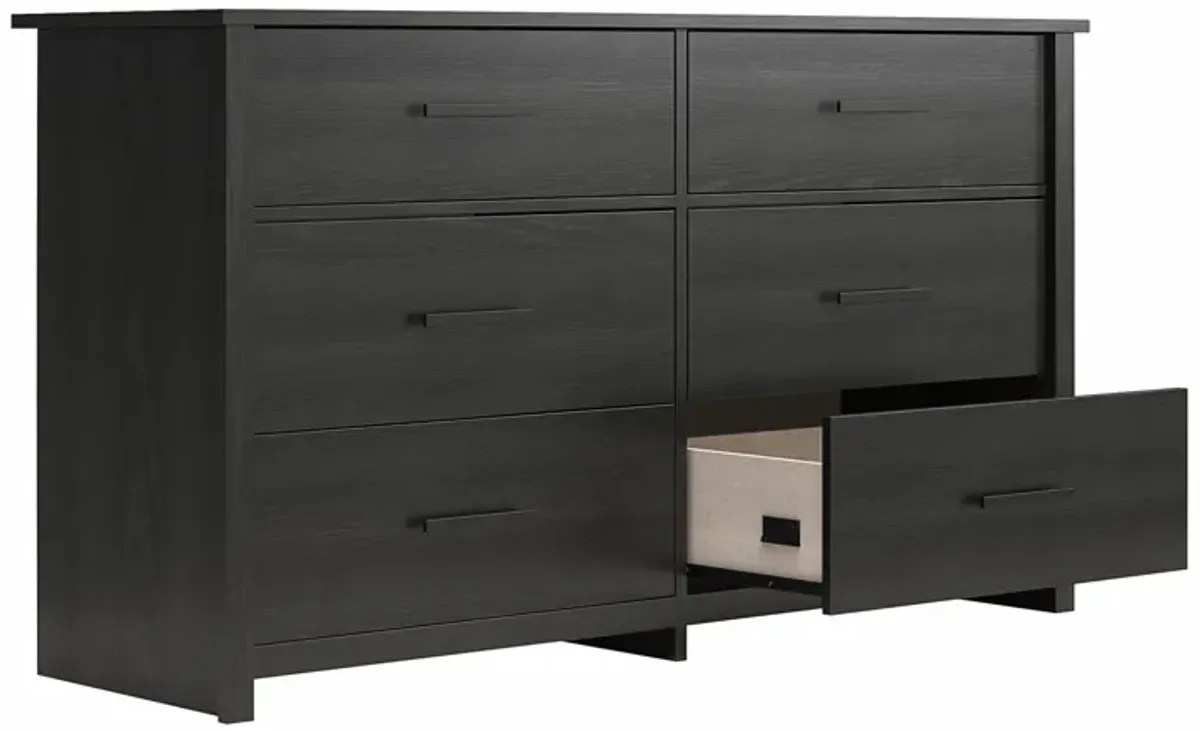 EZ Build Brookshore Wide 6-Drawer Dresser