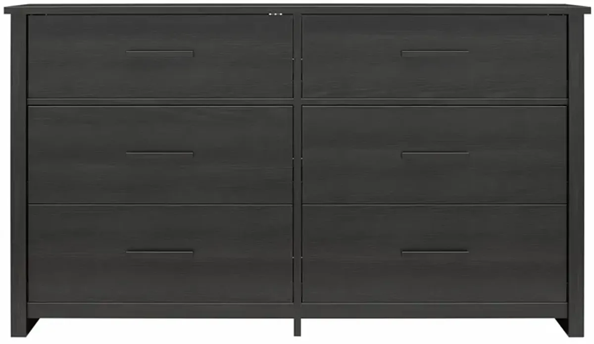 EZ Build Brookshore Wide 6-Drawer Dresser