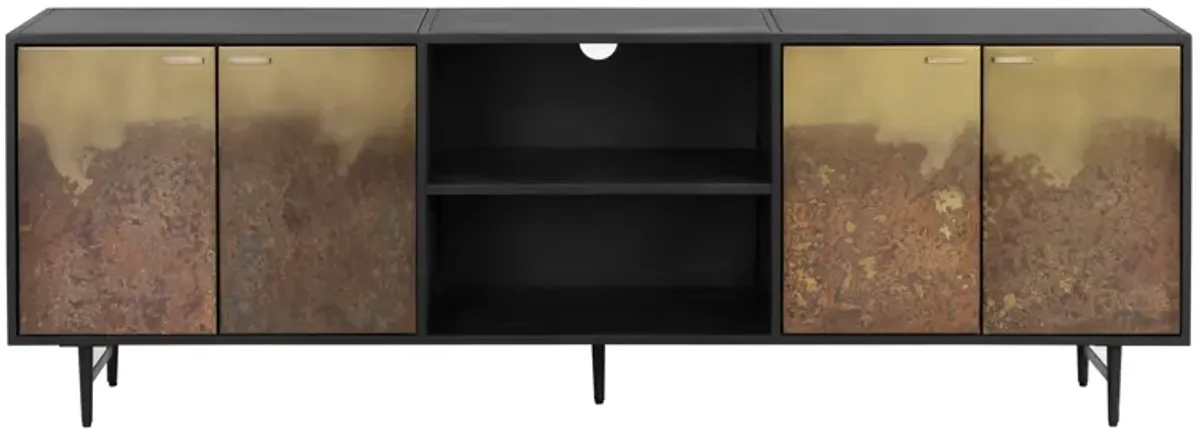 Auburn Media Console & Cabinet