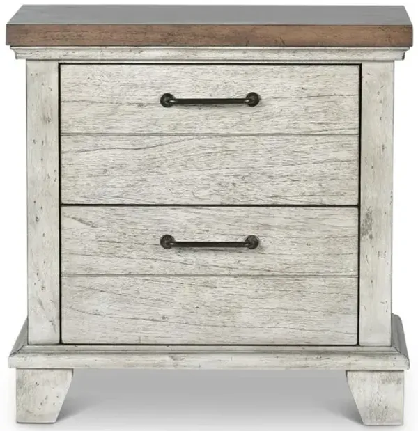 Bear Creek Two Drawer Nightstand
