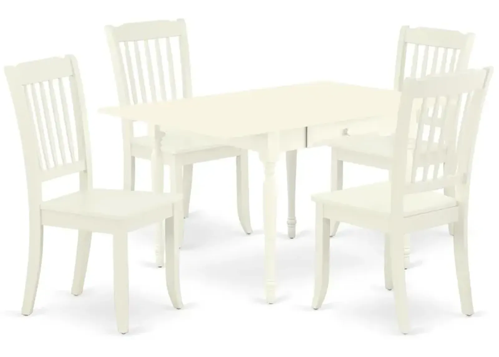 Dining Room Set Linen White