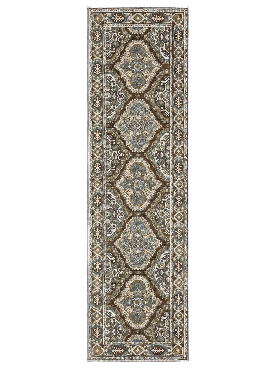 Ellington 2'3" x 7'6" Rust Rug