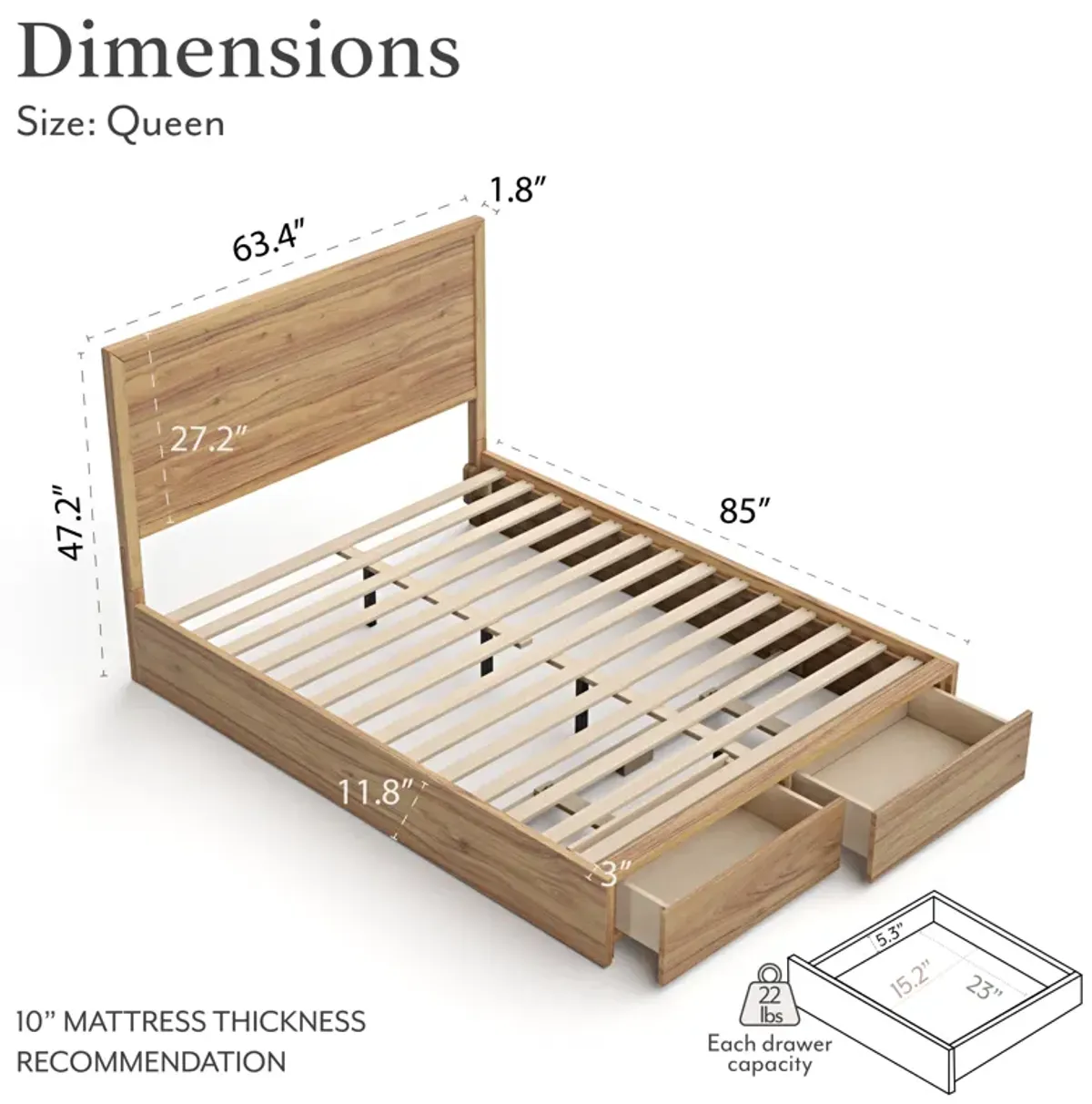 Colten Queen Storage Bed