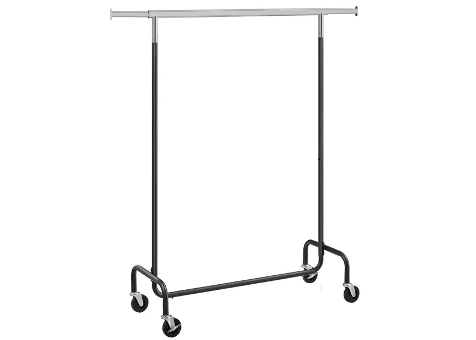 Heavy-Duty Clothes Rack with Extendable Hanging Rod