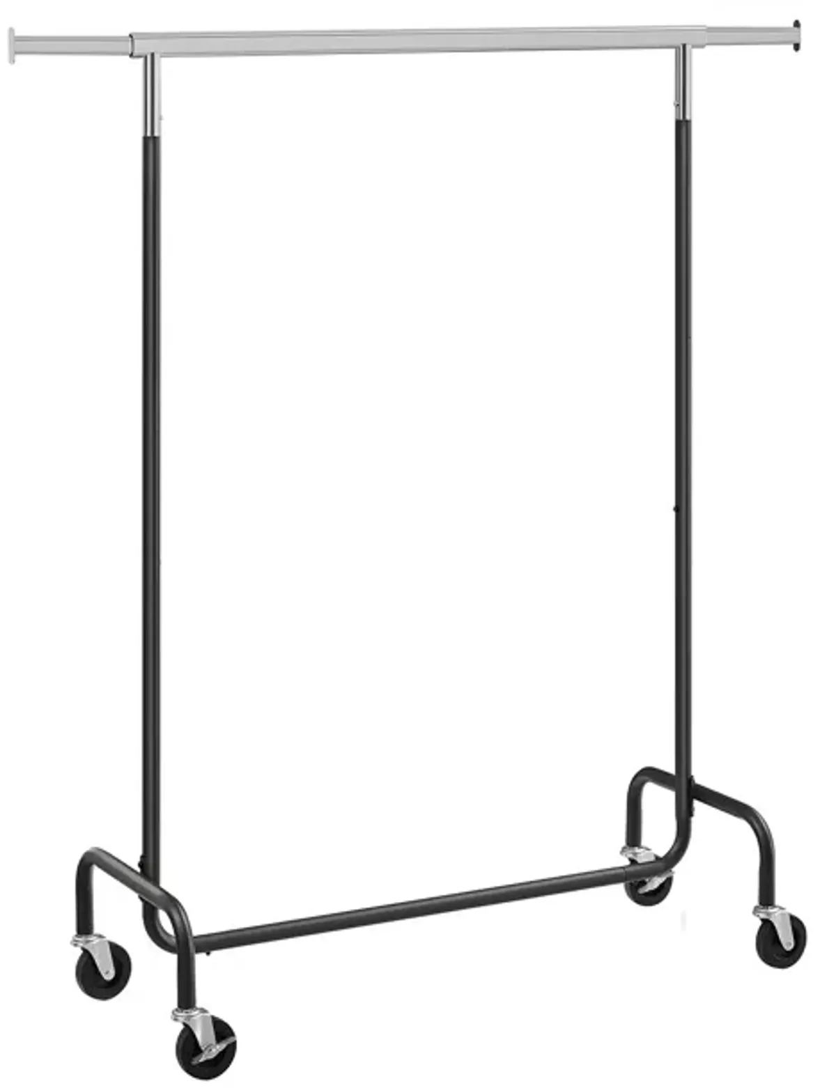 Heavy-Duty Clothes Rack with Extendable Hanging Rod