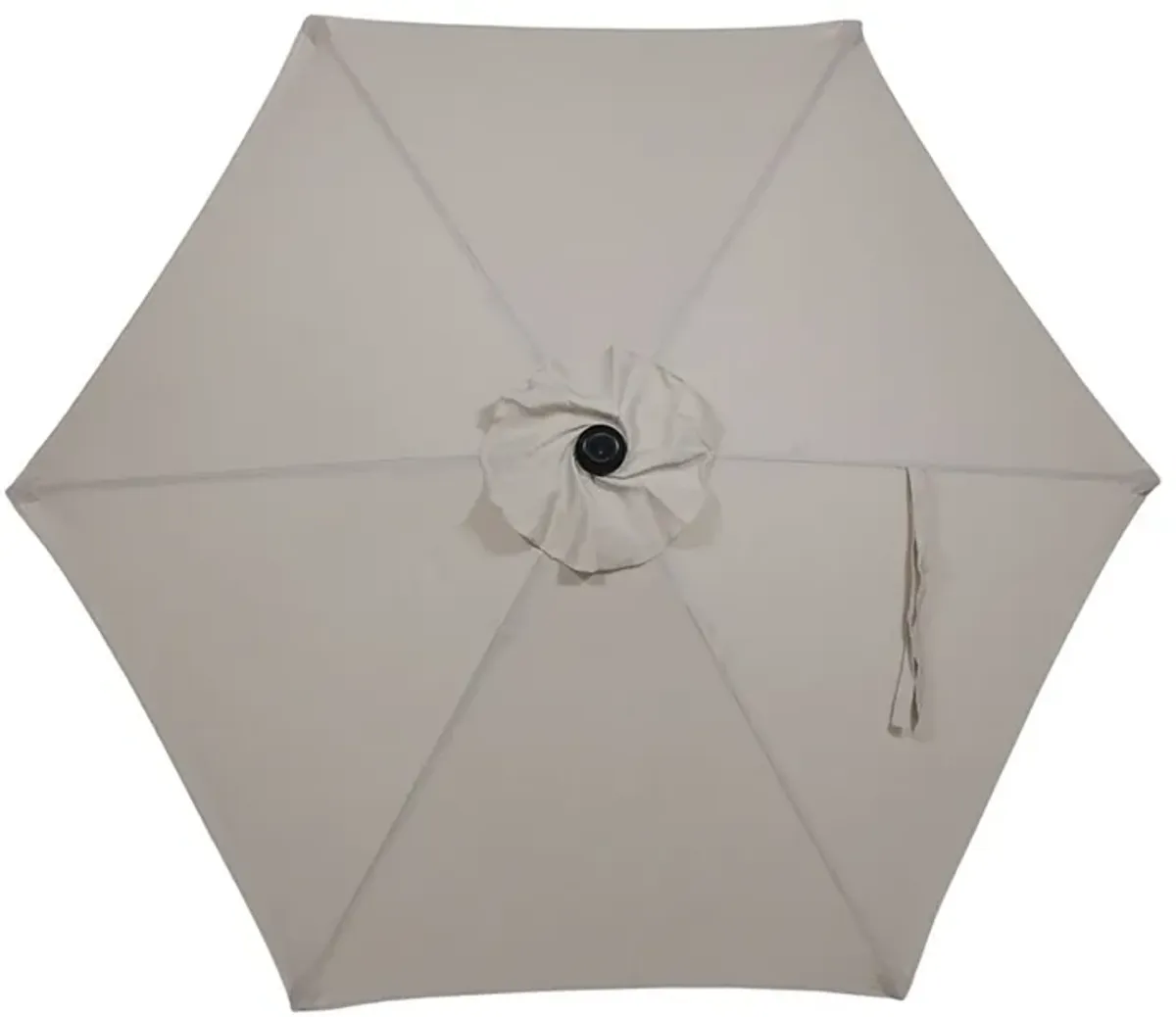 Sunnydaze 7.5 ft Aluminum Patio Umbrella with Tilt and Crank