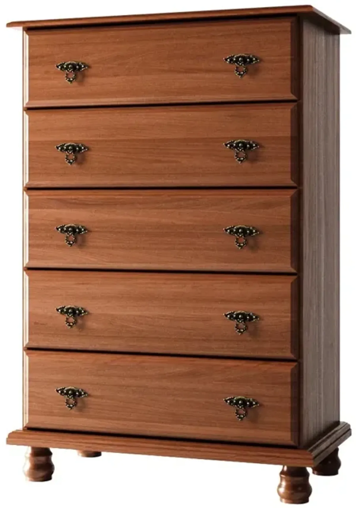 100% Solid Wood Kyle 5-Drawer Chest