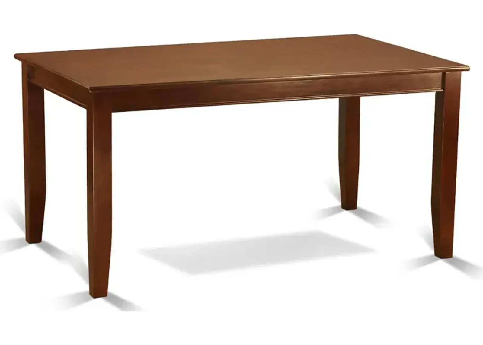 Dudley  Rectangular  Dining  Table  36"x60"  in  Mahogany  Finish