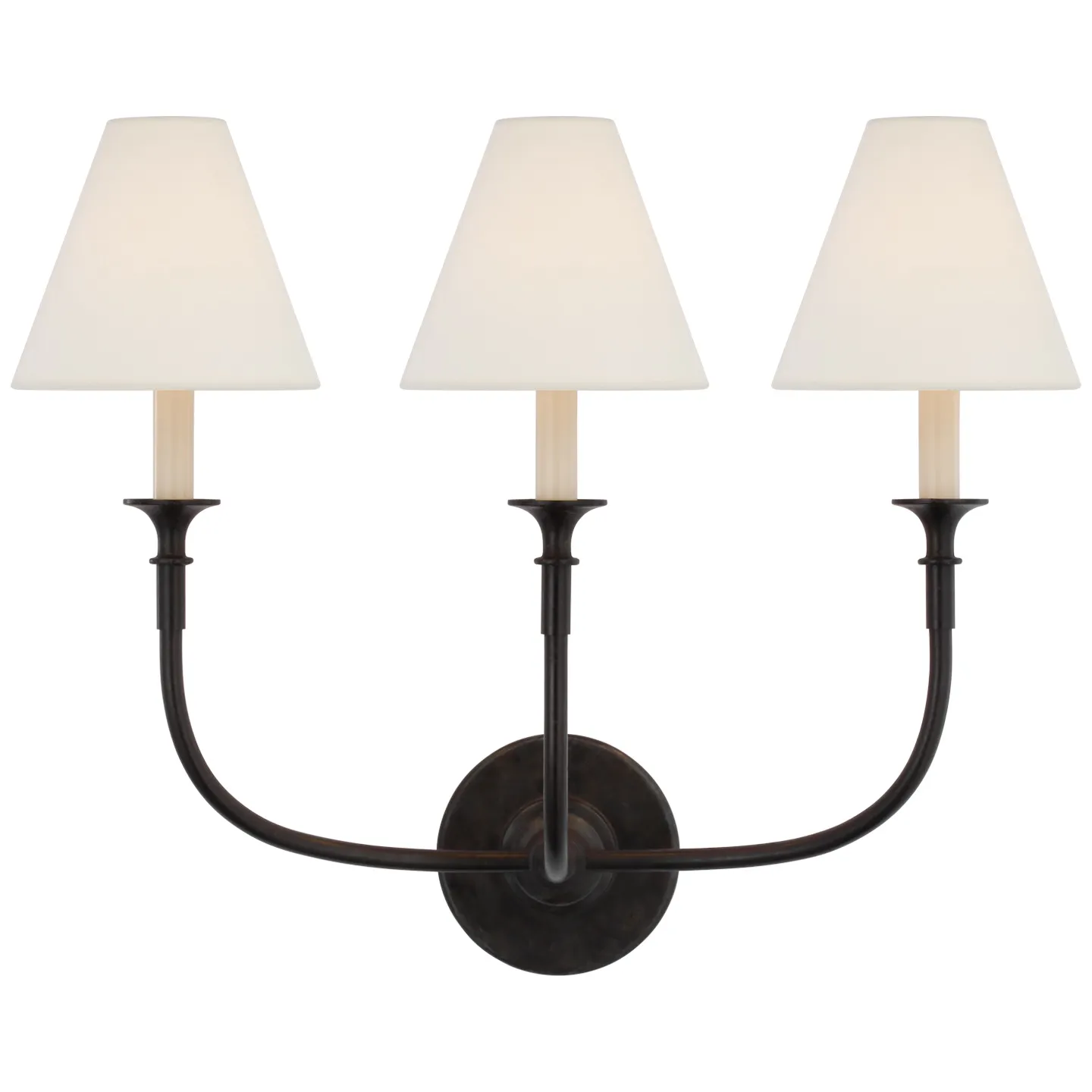 Piaf Triple Sconce