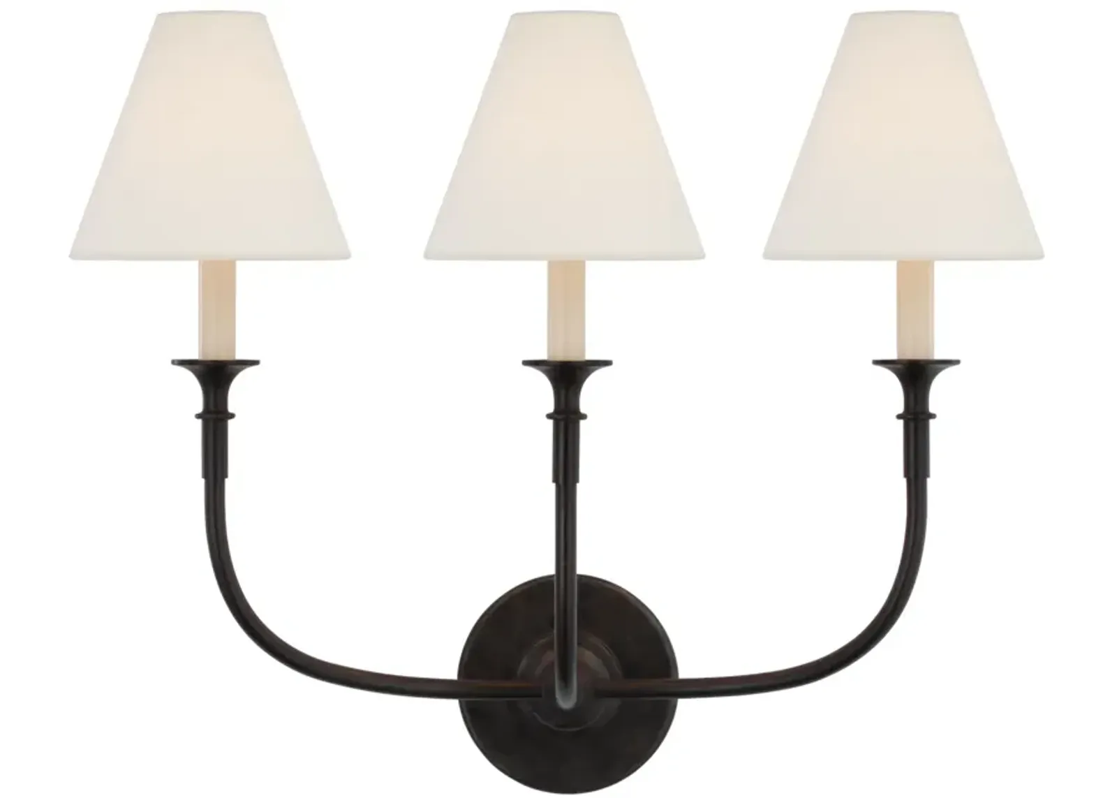 Piaf Triple Sconce