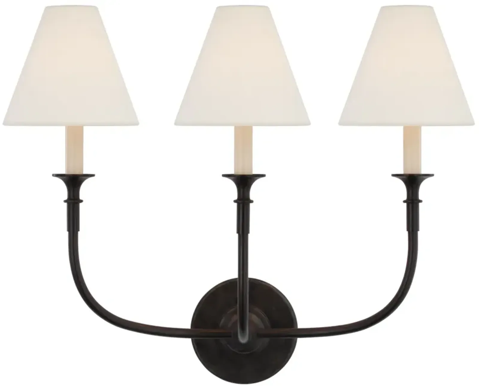 Piaf Triple Sconce