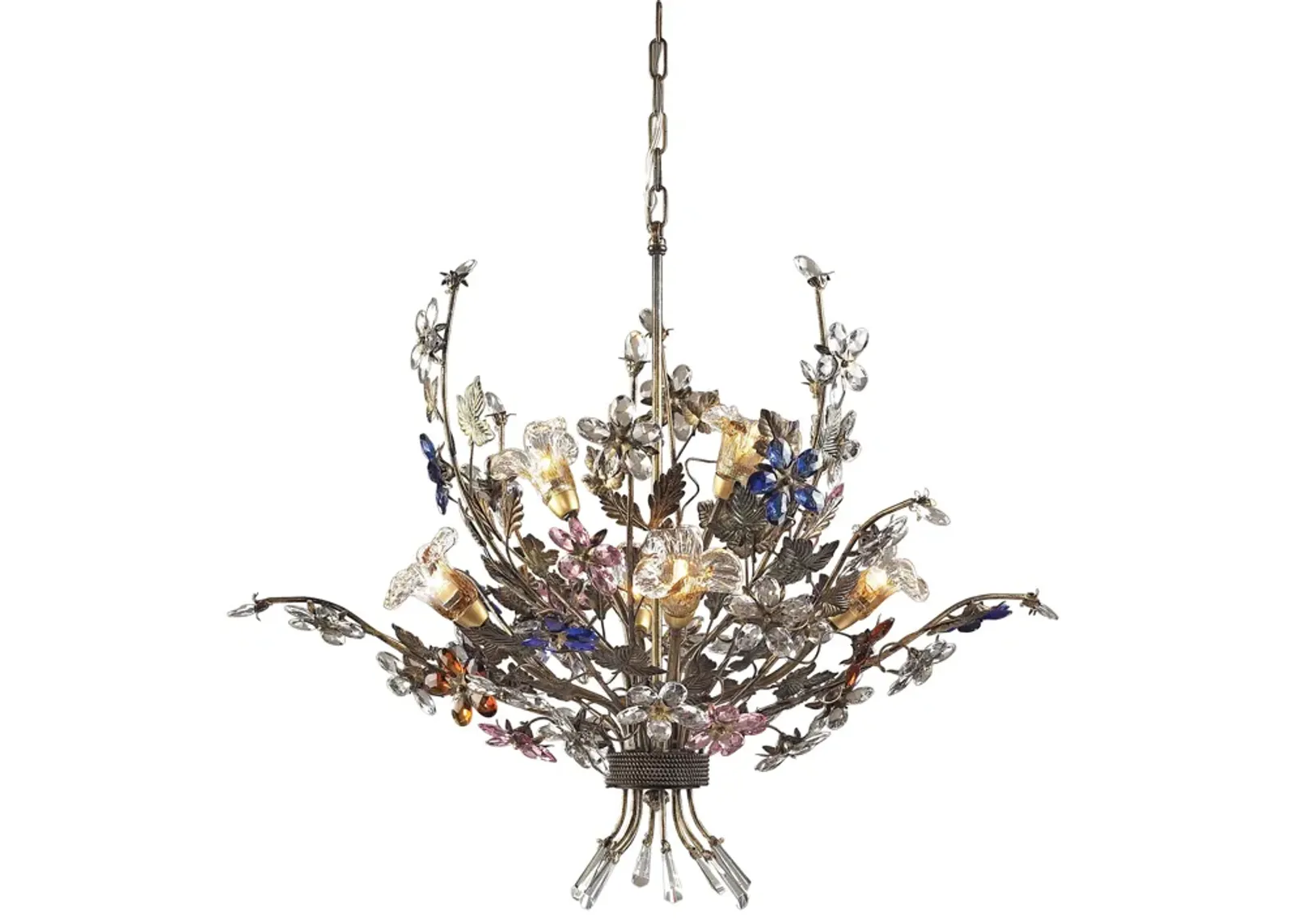 Brillare 32'' Wide 6-Light Chandelier