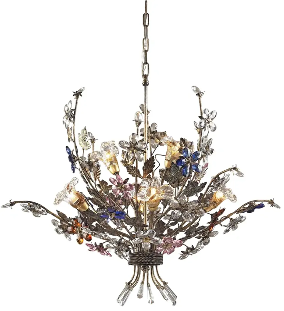 Brillare 32'' Wide 6-Light Chandelier