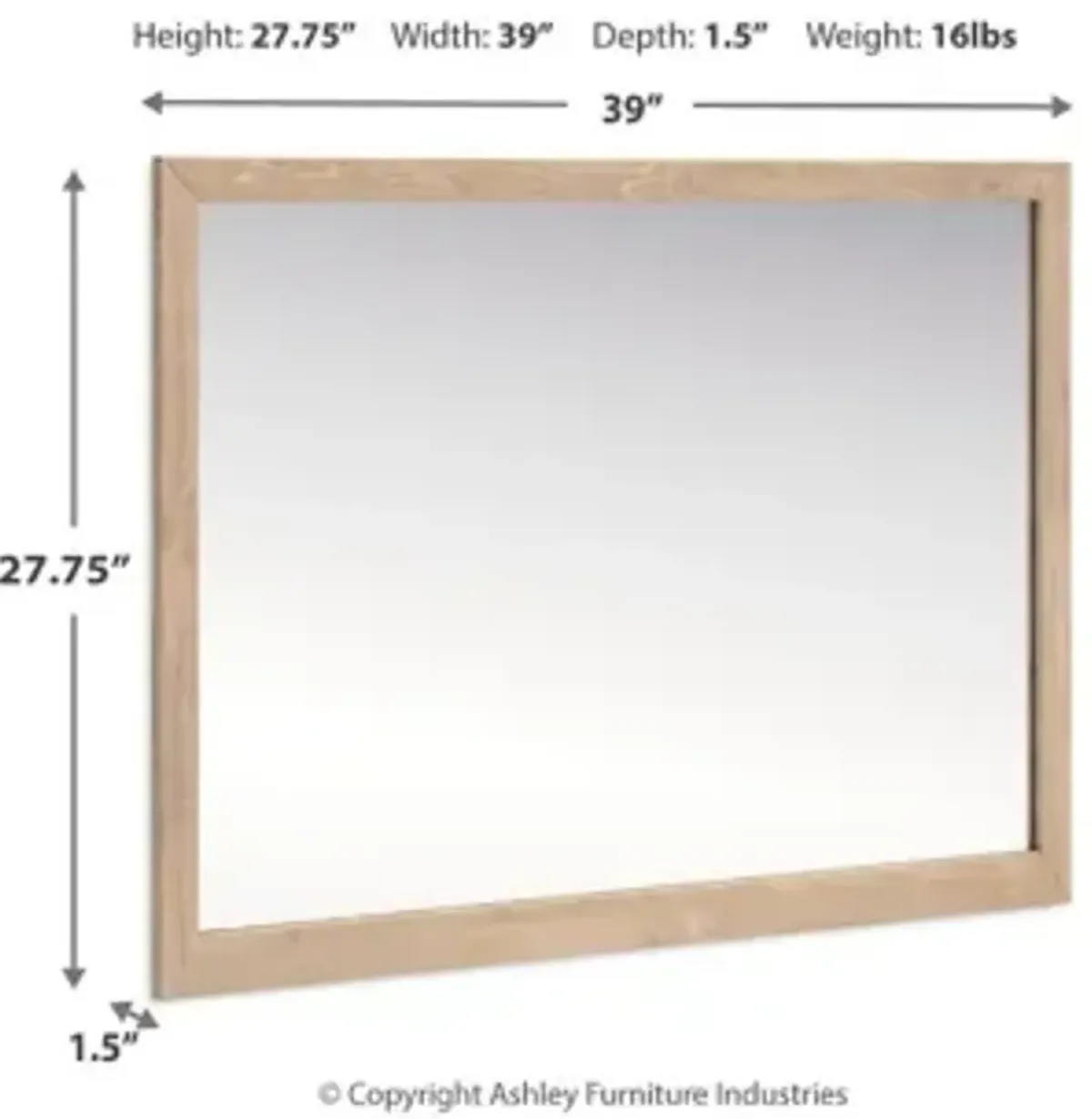 Cielden Bedroom Mirror