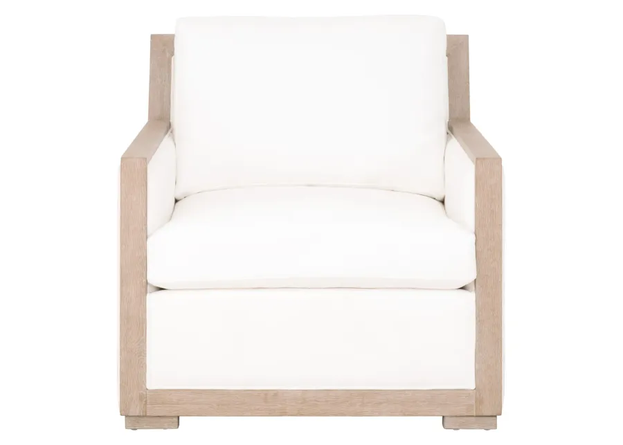 Manhattan Wood Trim Sofa Chair