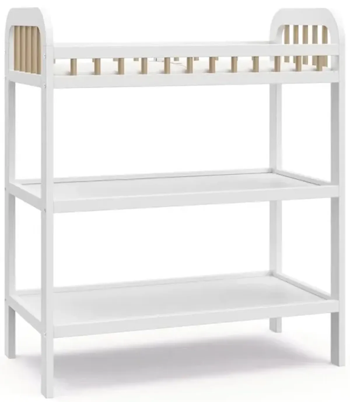 Storkcraft Pasadena Changing Table with Water-Resistant Changing Pad