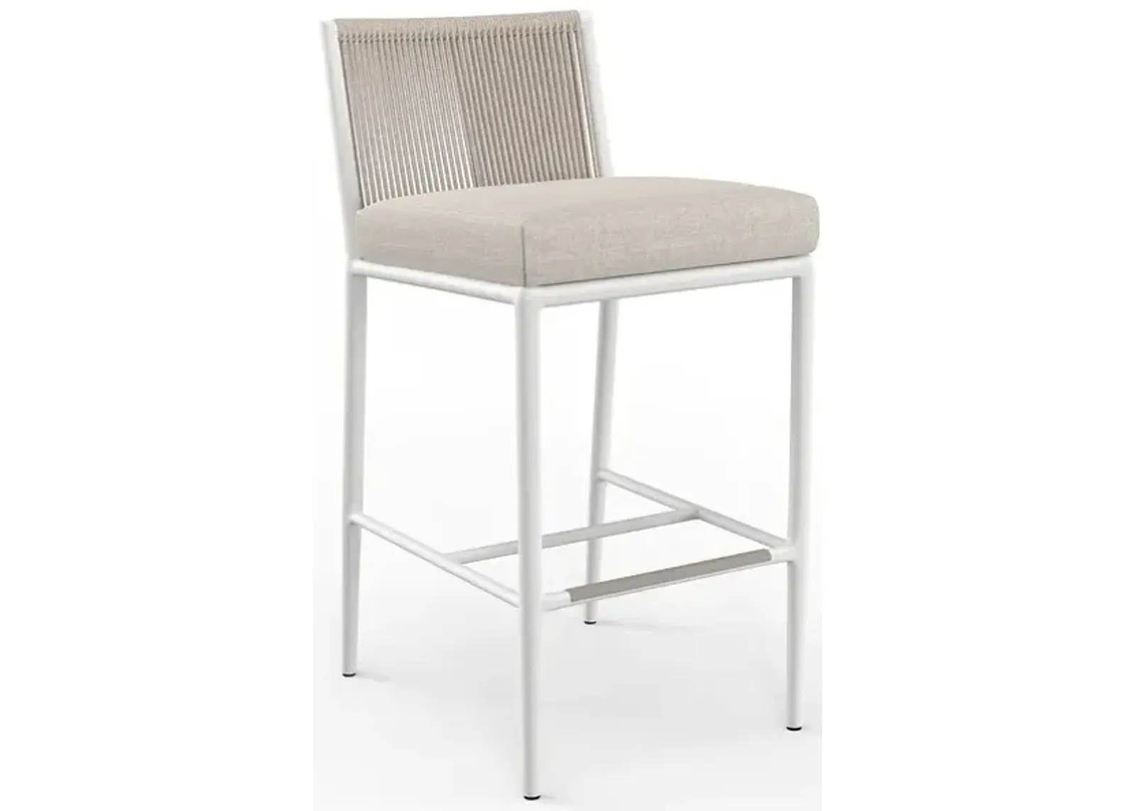 Sabbia Barstool in Echo Ash, No Welt