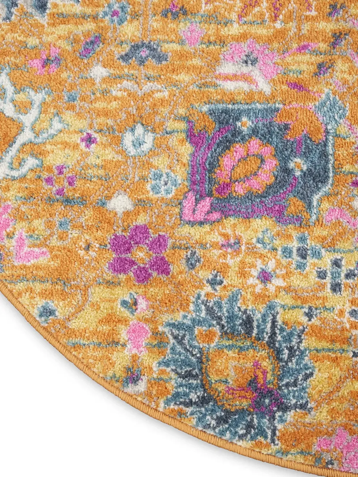 Passion PSN01 Sunburst 4' x Round Rug