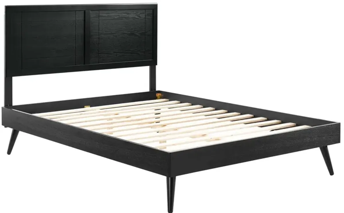 Modway - Marlee Queen Wood Platform Bed with Splayed Legs