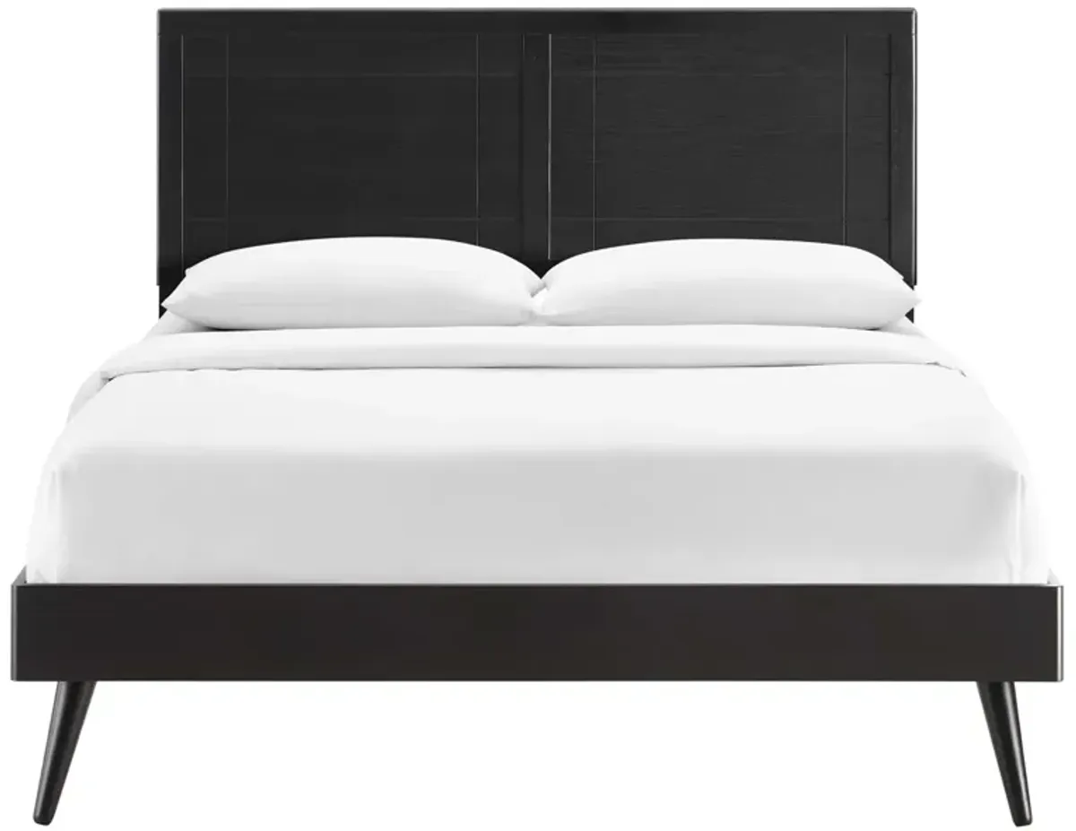 Modway - Marlee Queen Wood Platform Bed with Splayed Legs