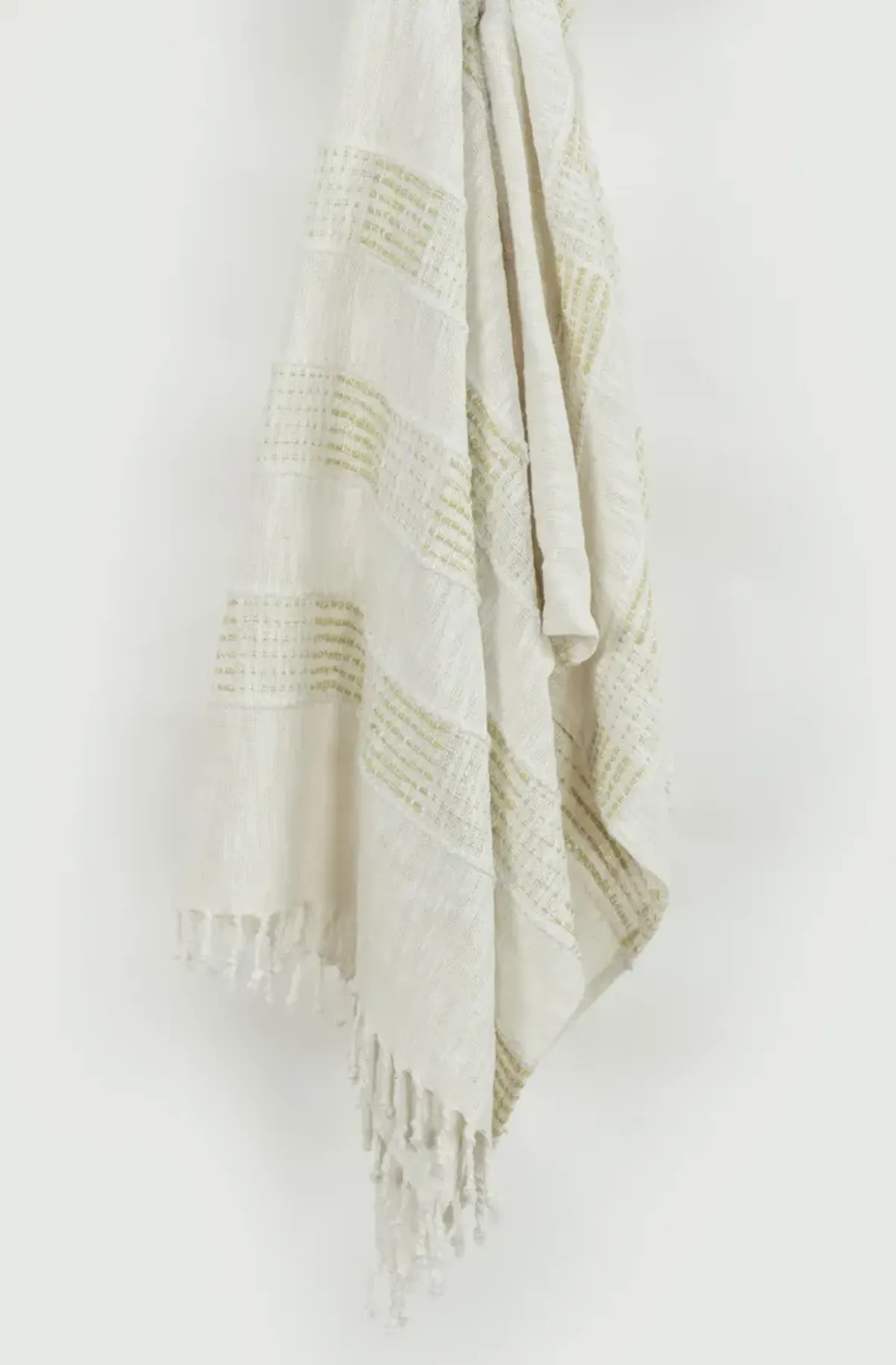 Natural 50" x 60" Throw Blanket