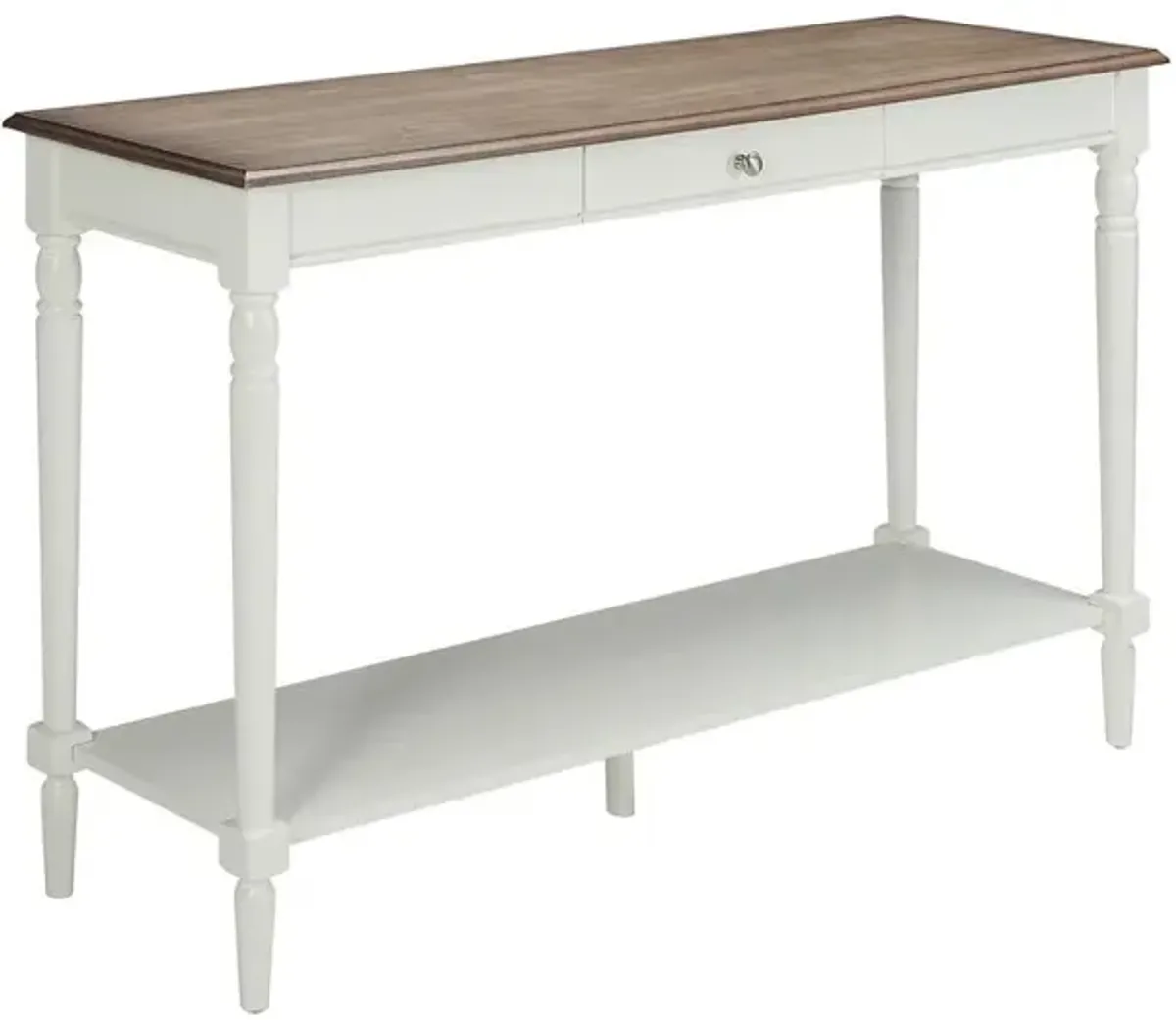 Convience Concept, Inc. French Country Console Table with Drawer and Shelf