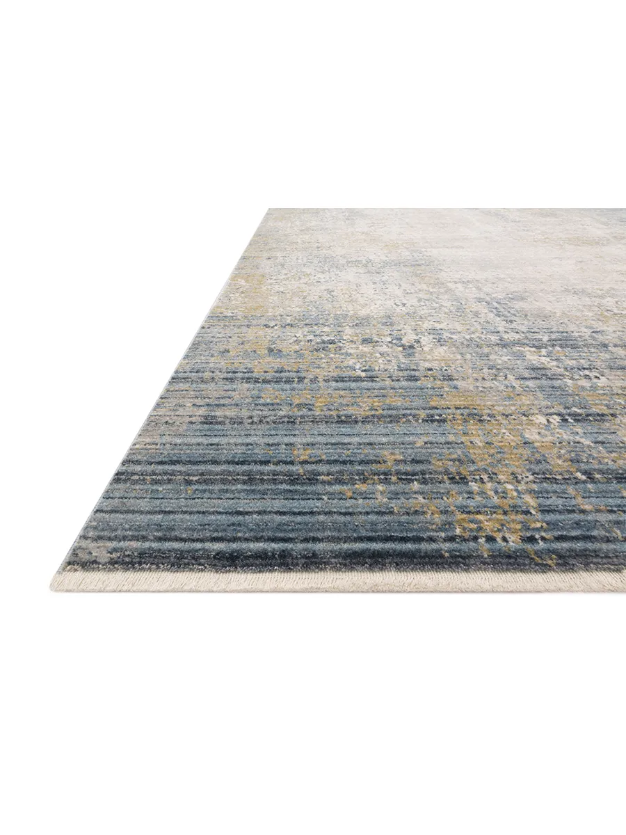 Claire CLE08 Neutral/Sea 7'10" x 10'2" Rug