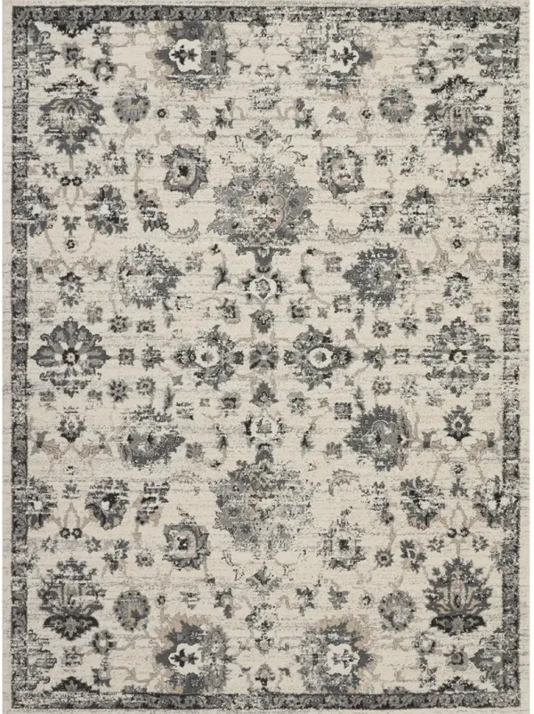 Fusion FSS15 Cream/Gray 7'10" x 10'6" Rug