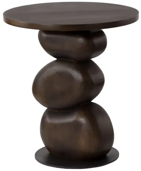Paplo Medium Brown End Table