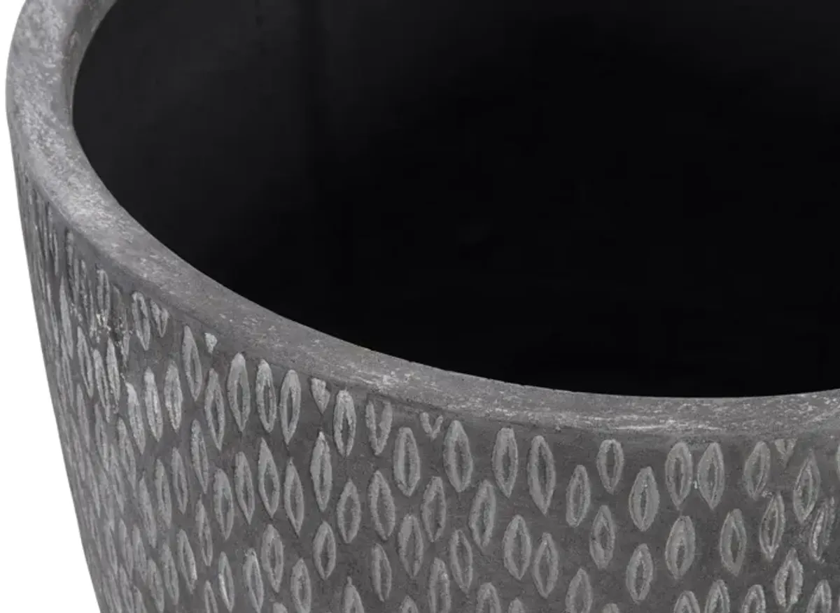 Griswold Small Planter in Gray