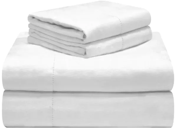 Pointehaven 190 GSM 100% Cotton Storm Grey Solid Flannel Deep Pocket 3 pc Sheet Set, Twin Extra Long