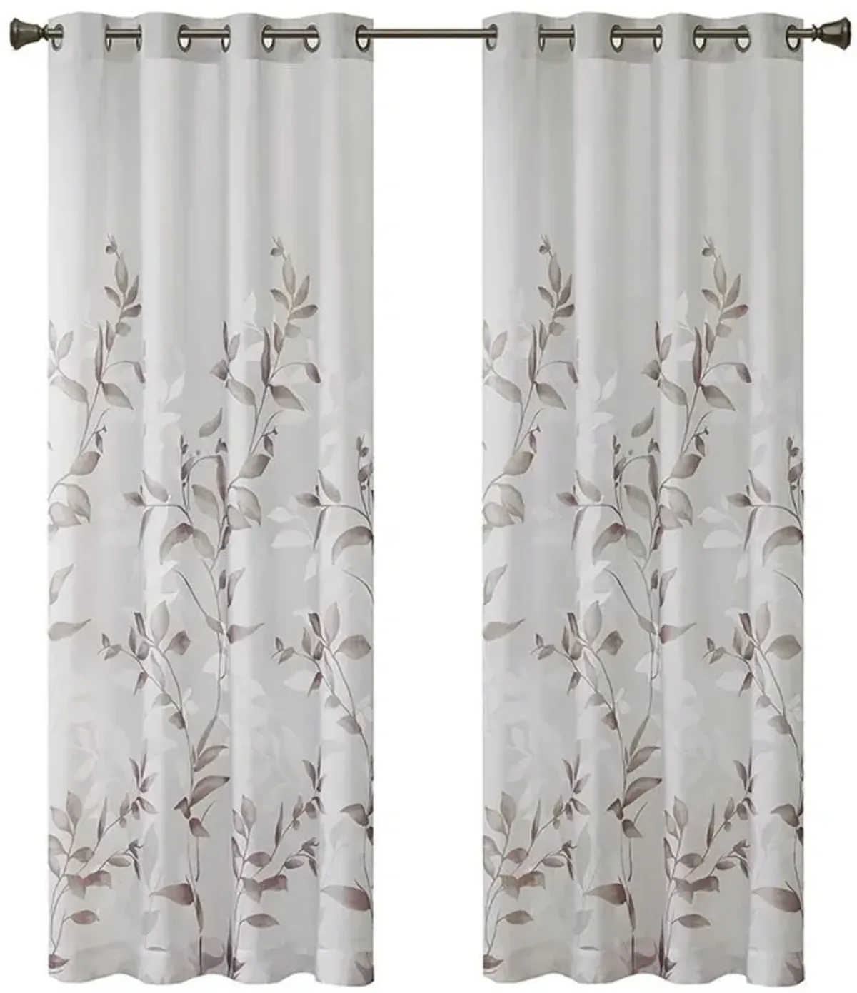 Belen Kox Seraphina Botanical Burnout Window Panel, Belen Kox
