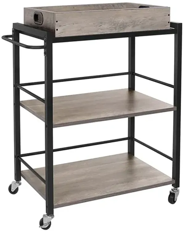 BreeBe Universal Casters Serving Cart