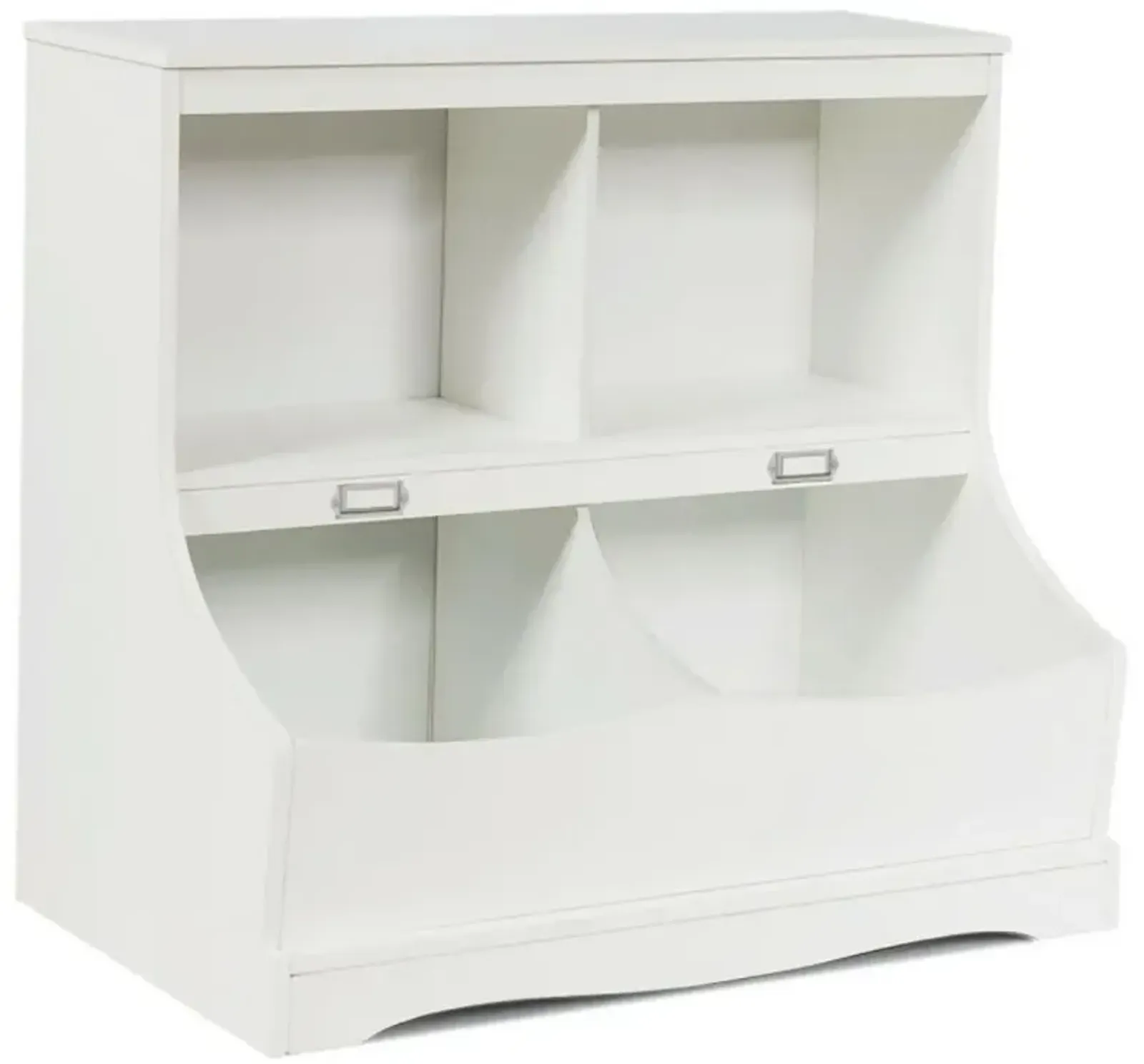 Hivvago Kids Floor Cabinet Multi-Functional Bookcase