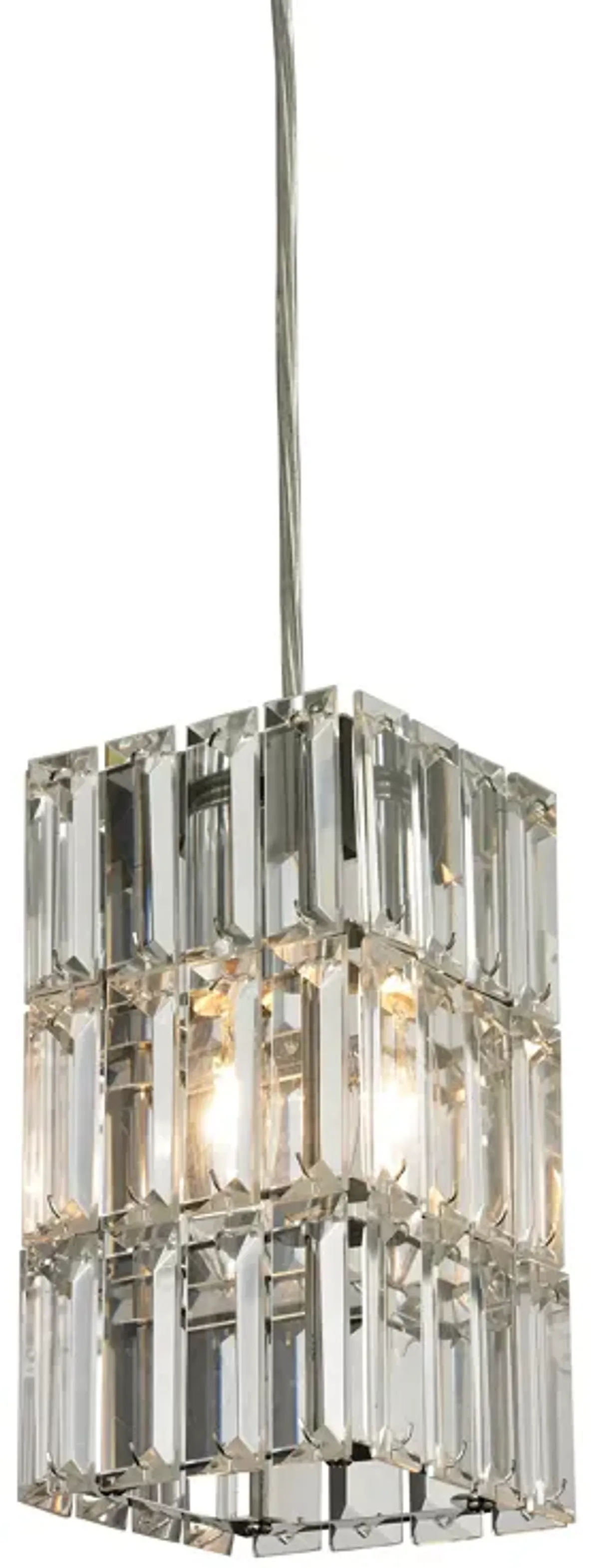 Cynthia Mini Pendant with Rectangular Light Fixture