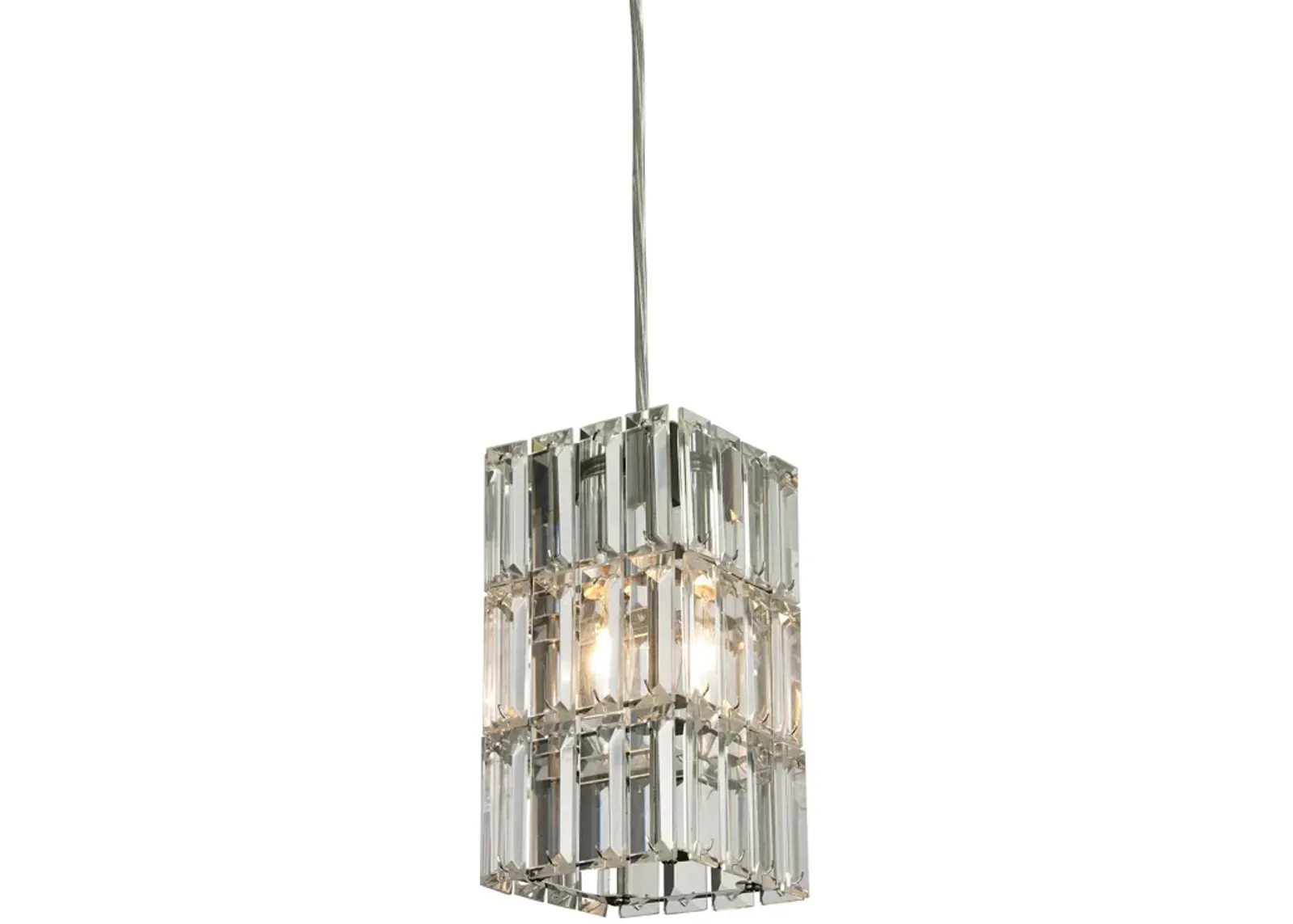 Cynthia Mini Pendant with Rectangular Light Fixture