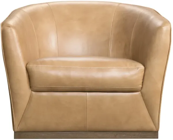 Fairfax Dark Blond Swivel Chair