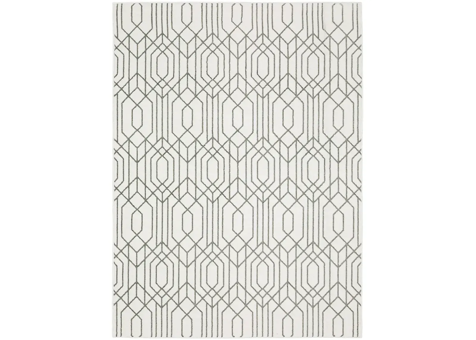 Montecito 7'10" x 10'10" Wht Rug