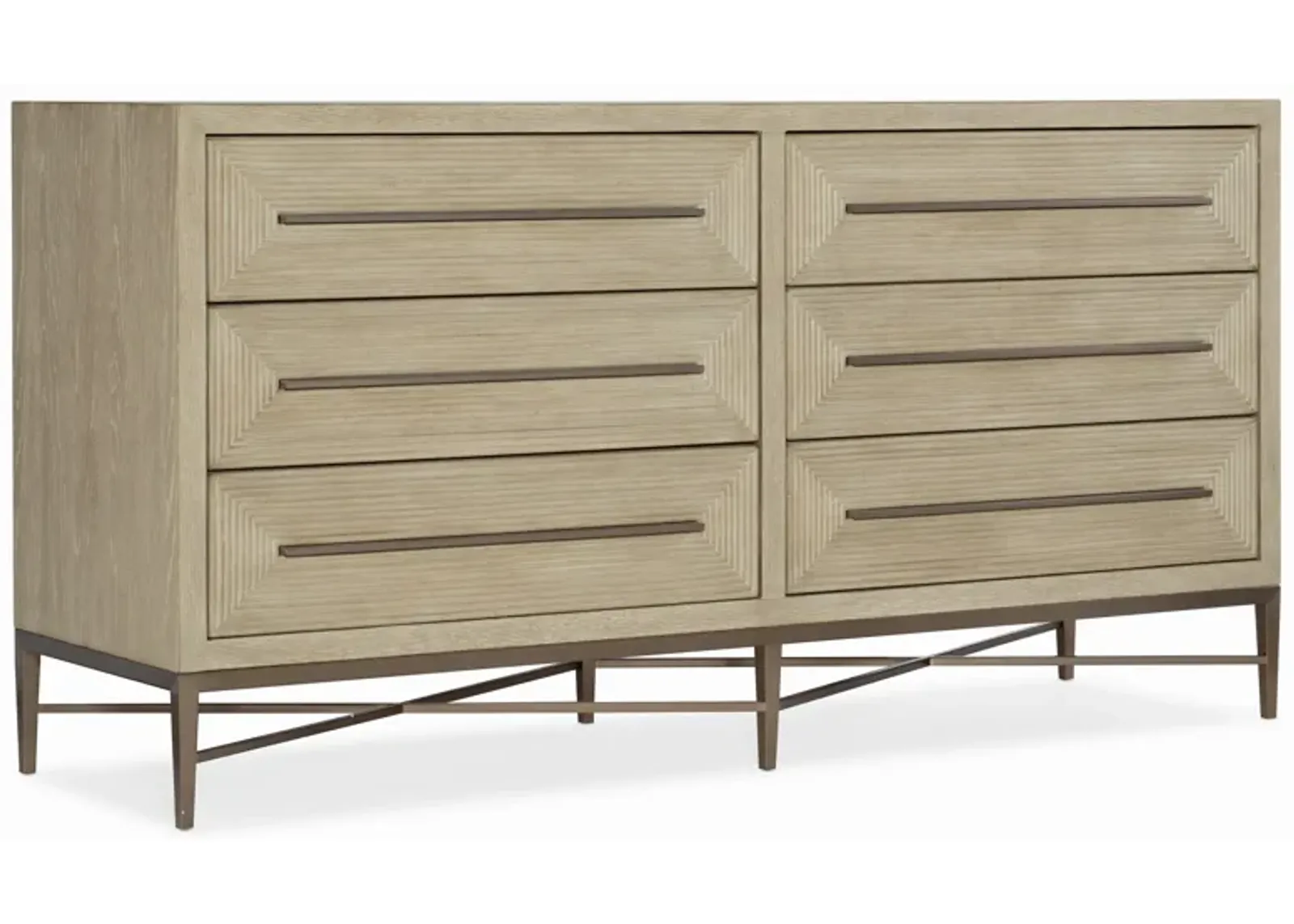 Cascade Six-Drawer Dresser