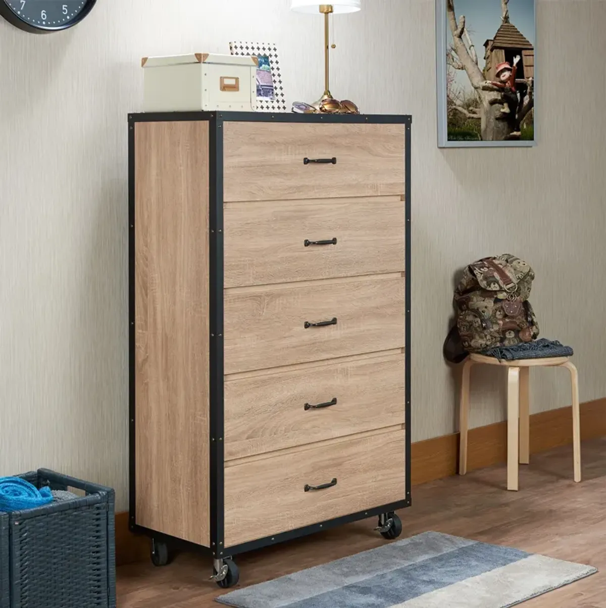 Bemis Chest In Weathered Light Oak