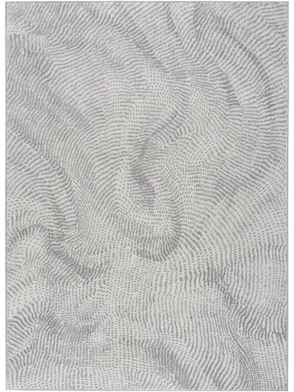 Central Park West CEP01 Gray 6' x 9' Rug
