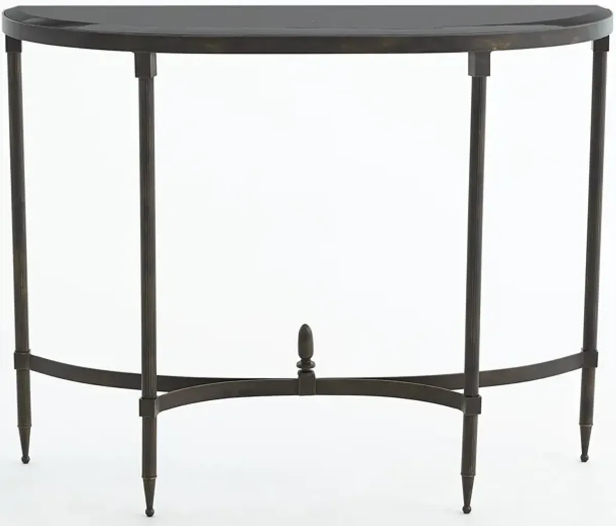 Fluted Iron Collection Console