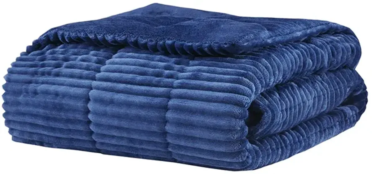 Gracie Mills Hendricks Oversized Plush Down Alternative Throw Blanket