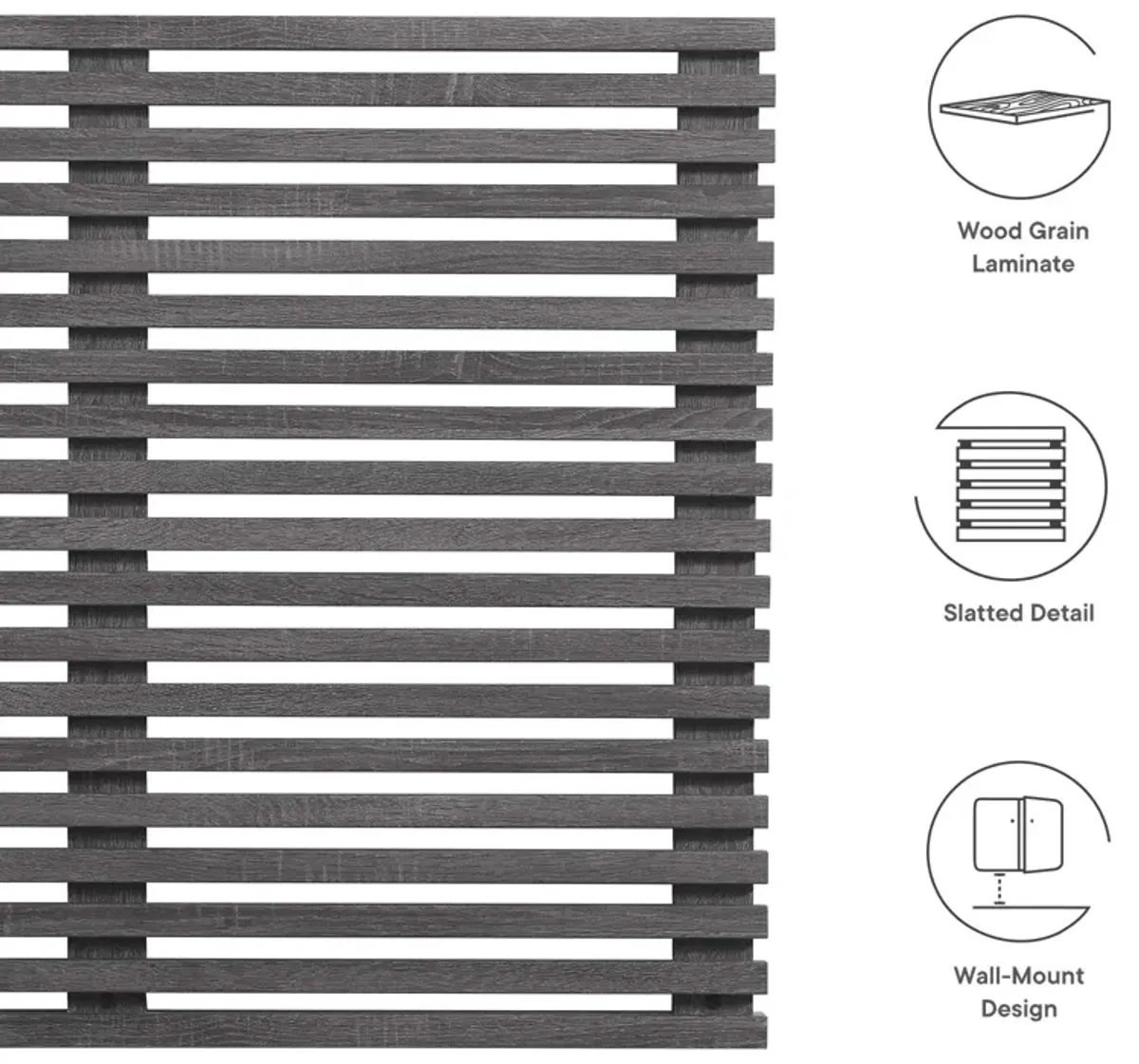 Modway - Render Wall Mount Twin Headboard