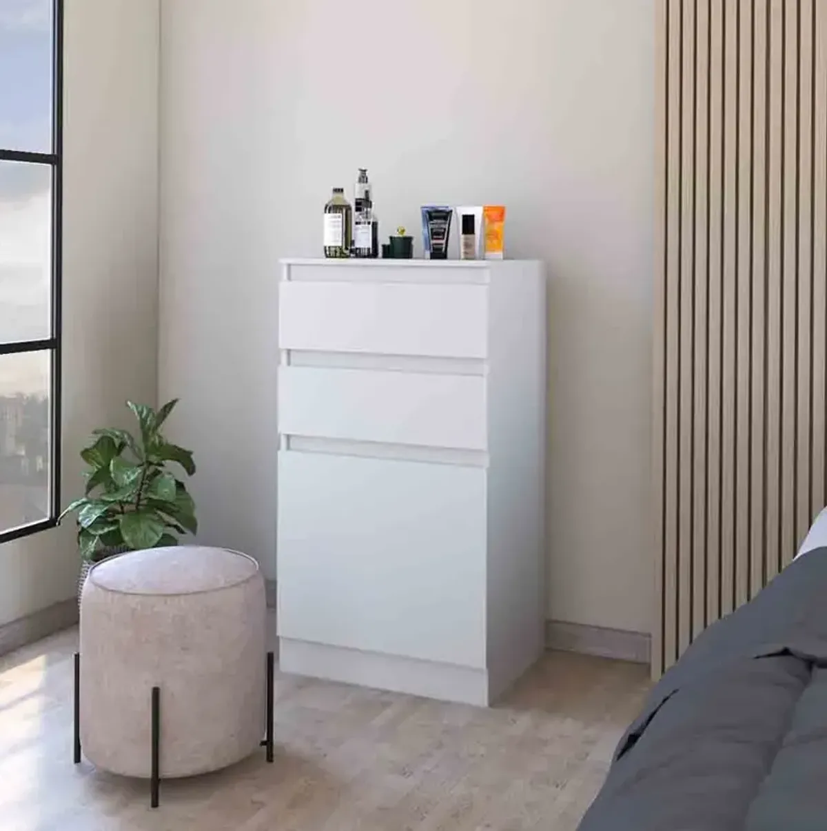 Dresser Asturias, Bedroom, White