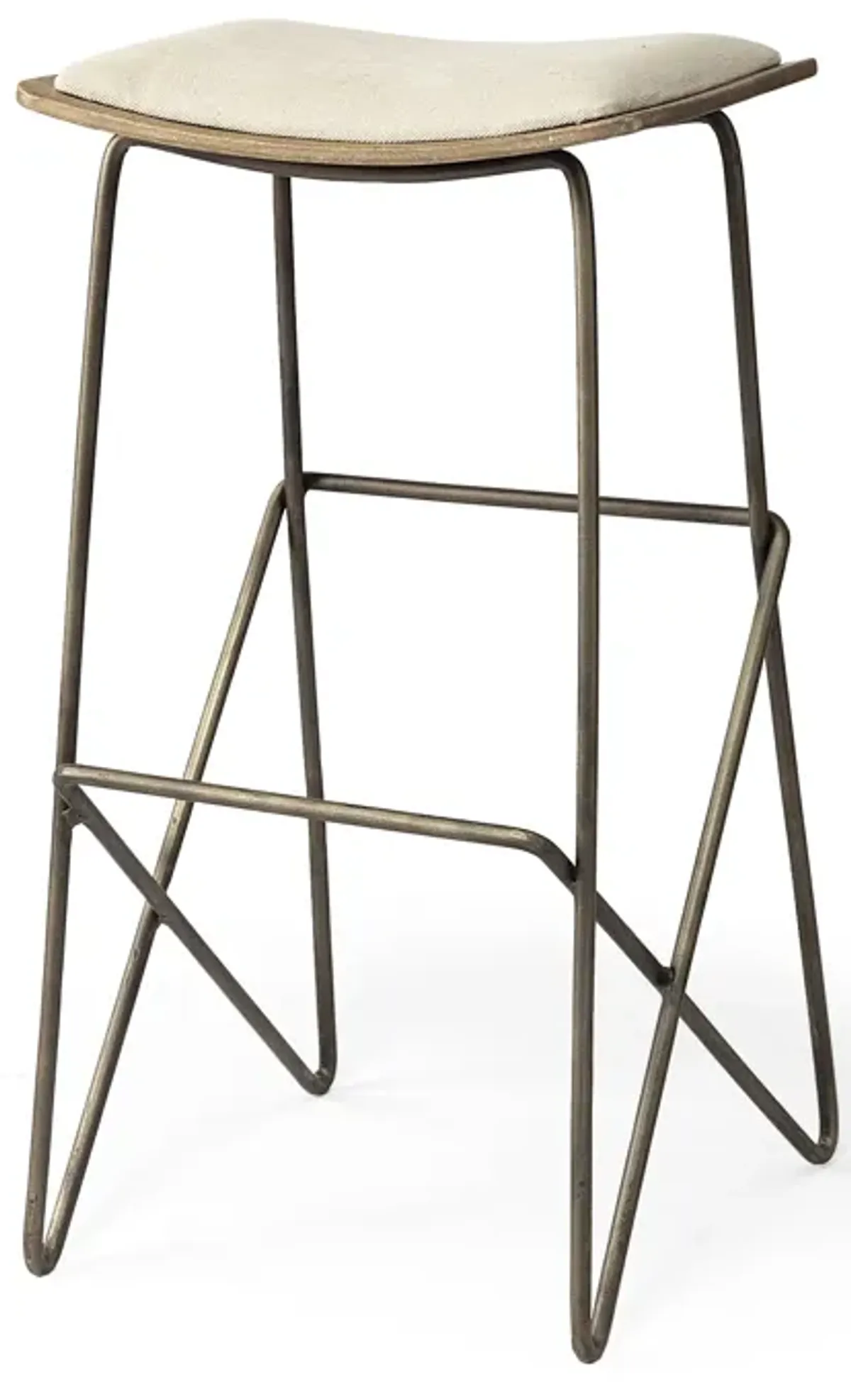 Katniss Fabric Seat Stool