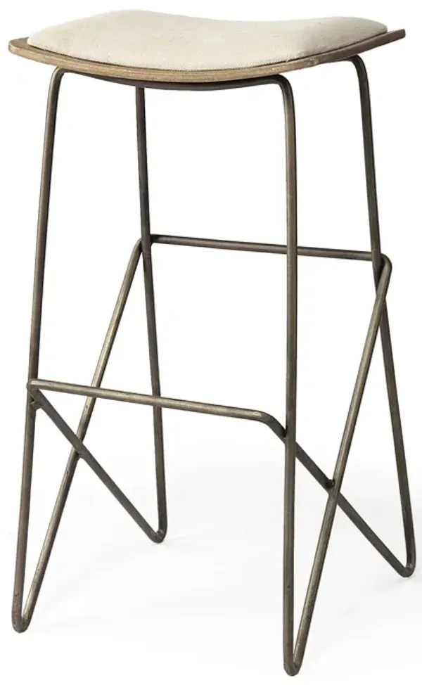 Katniss Fabric Seat Stool