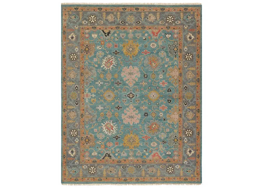 Everly Aloft Blue 10' x 14' Rug