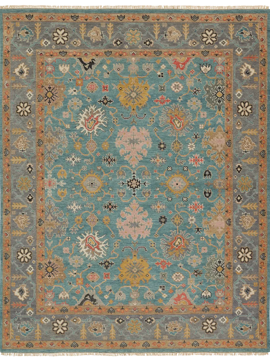 Everly Aloft Blue 10' x 14' Rug