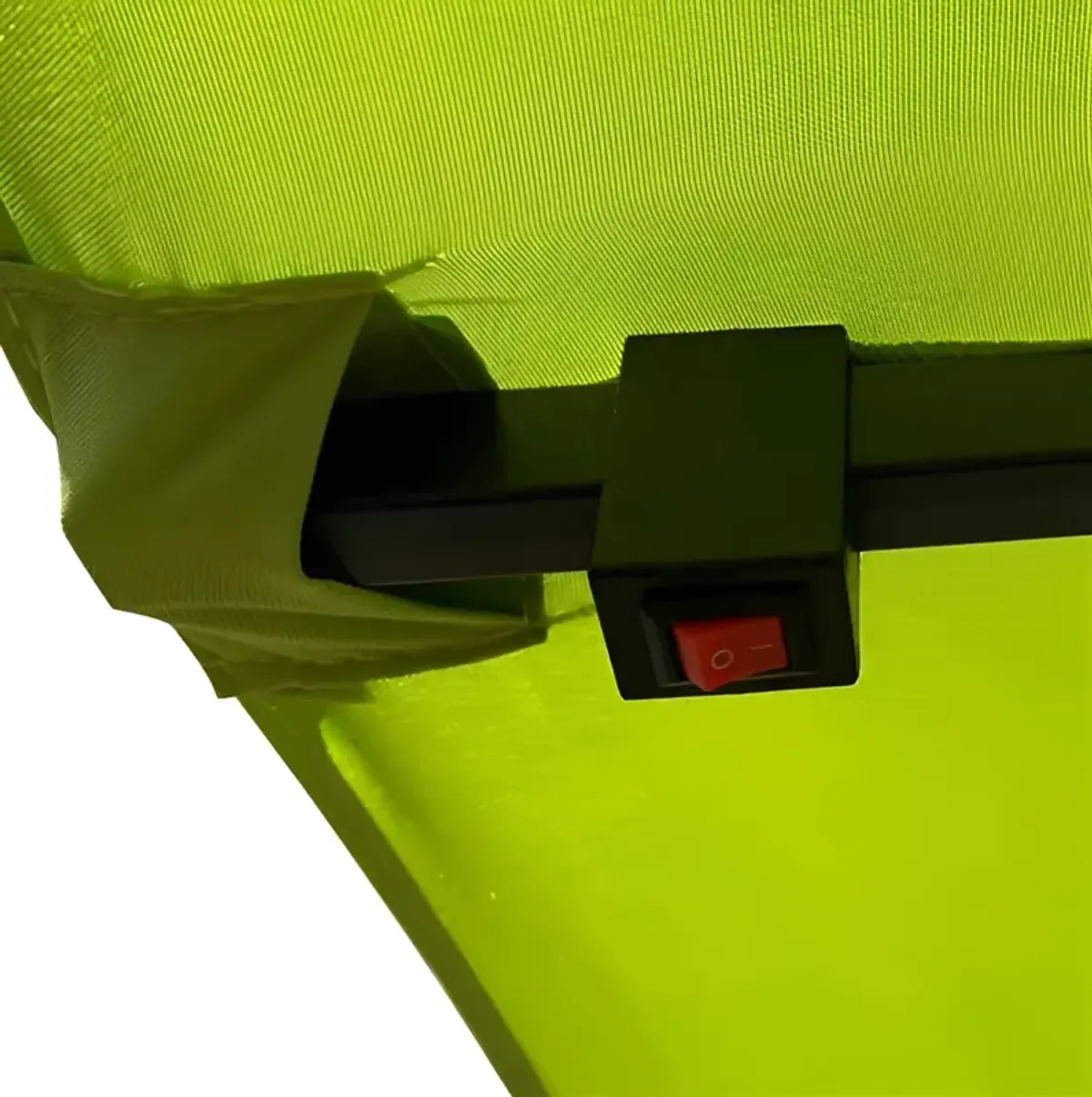 Solar LED Patio Umbrella with Crank and Tilt for Garden and Poolside